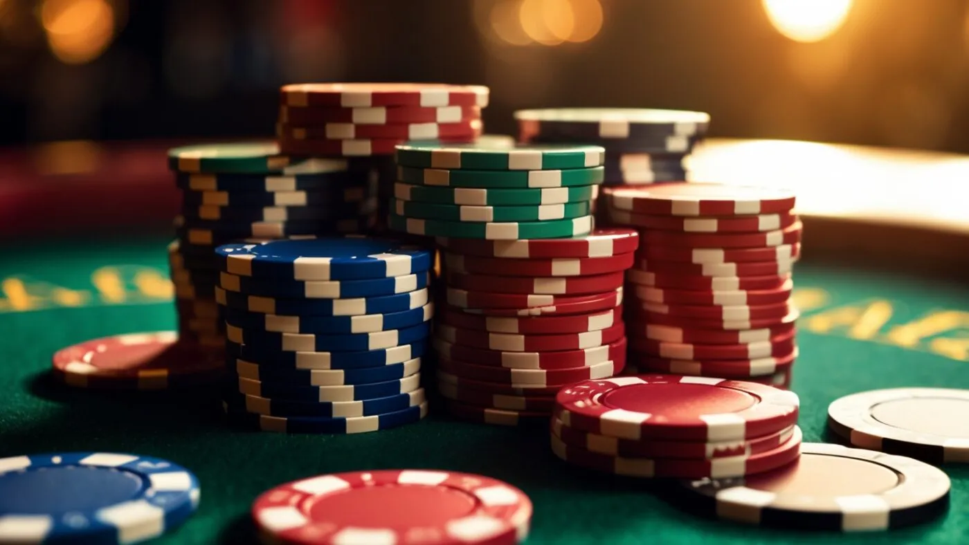 Khuyến mãi nhà cái - Cách nhận thưởng và rút tiền đúng quy định 2 Chip casino trên bàn
